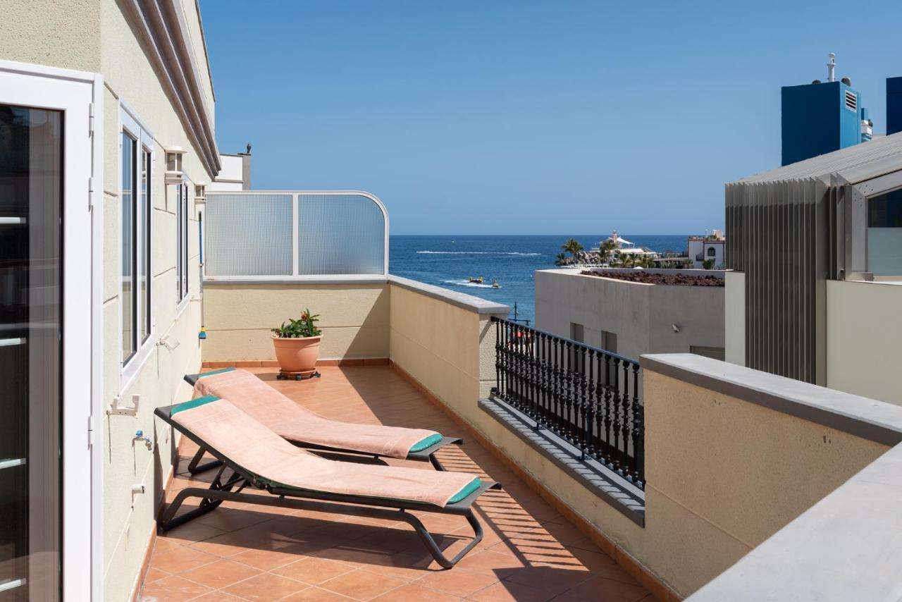 Edificio Playa Apartment Puerto De Mogan Bagian luar foto