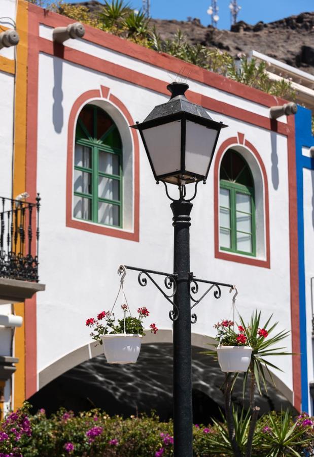 Edificio Playa Apartment Puerto De Mogan Bagian luar foto