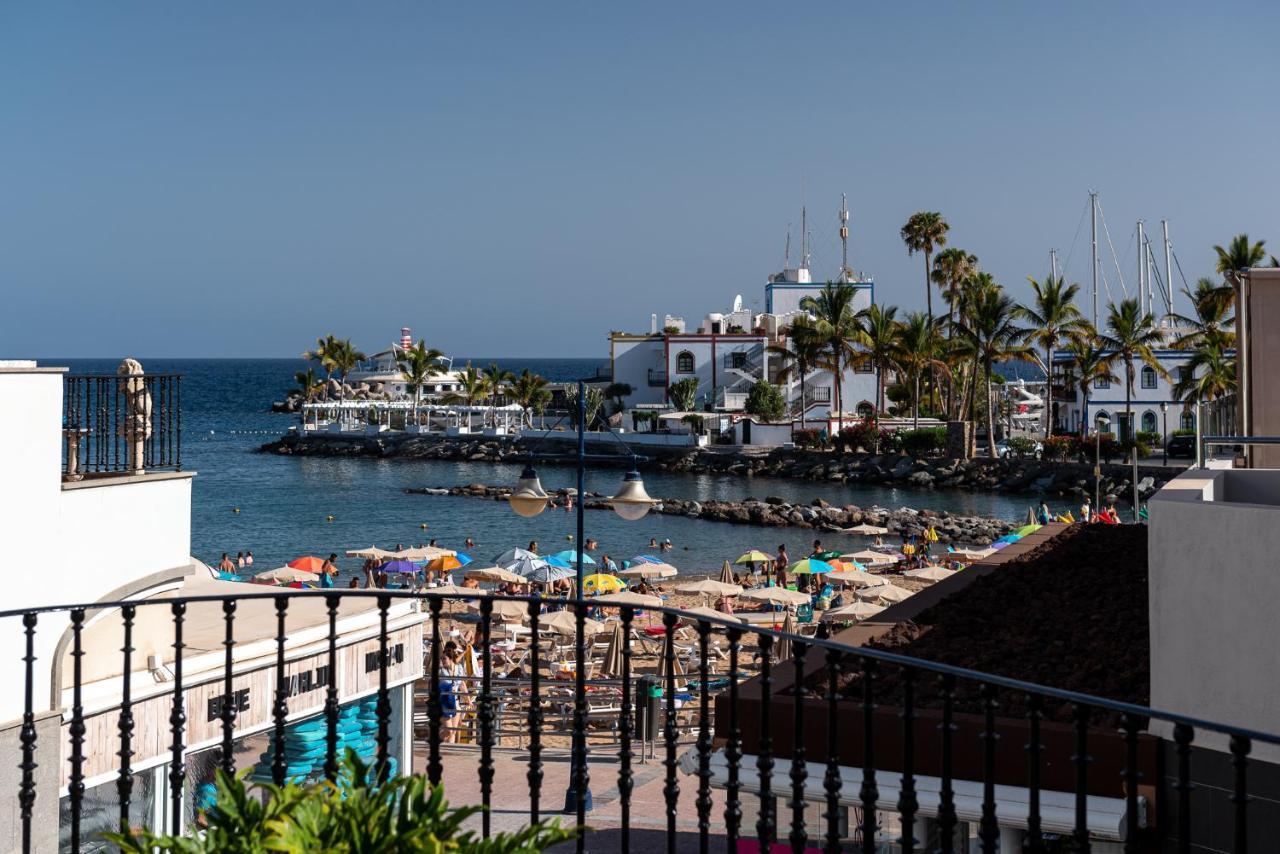Edificio Playa Apartment Puerto De Mogan Bagian luar foto
