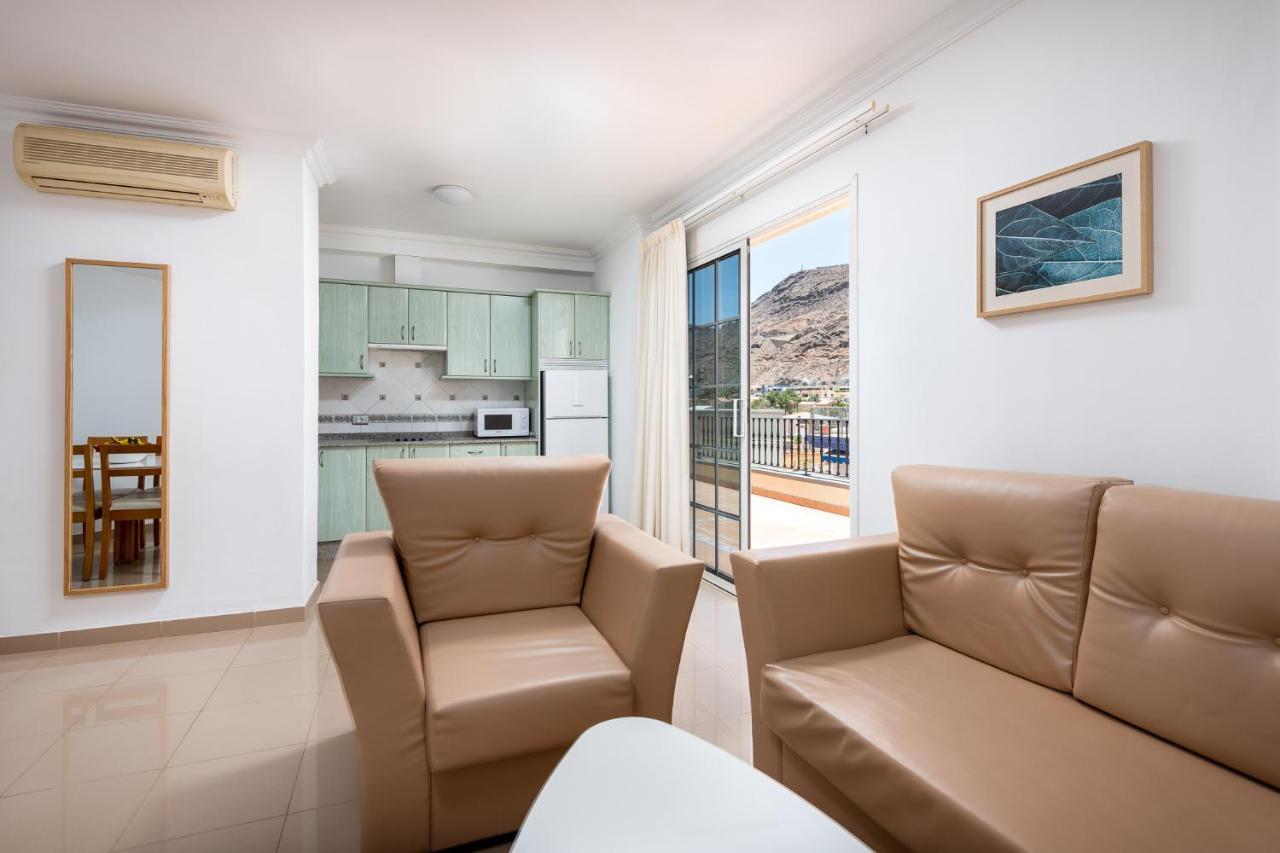 Edificio Playa Apartment Puerto De Mogan Bagian luar foto