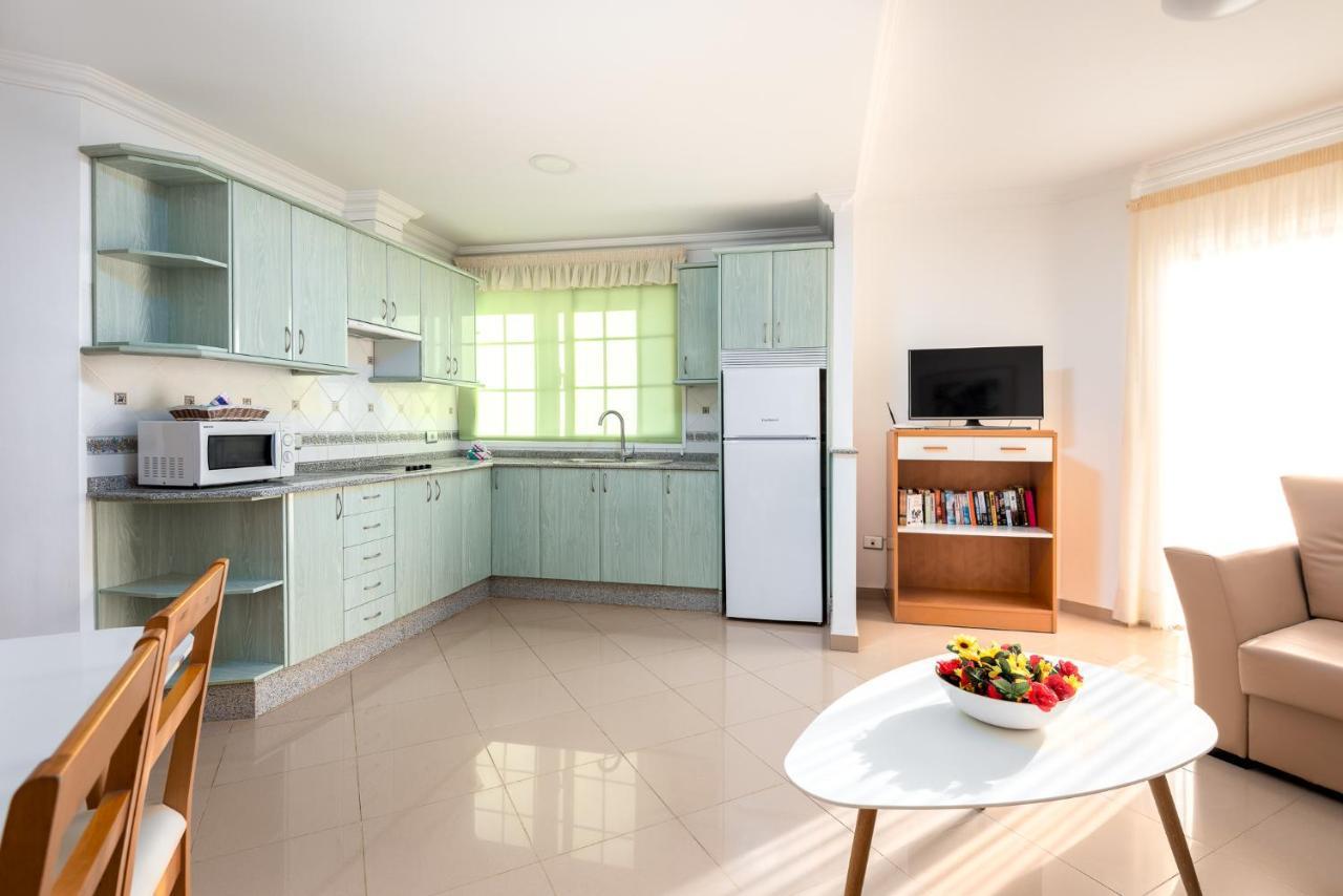 Edificio Playa Apartment Puerto De Mogan Bagian luar foto