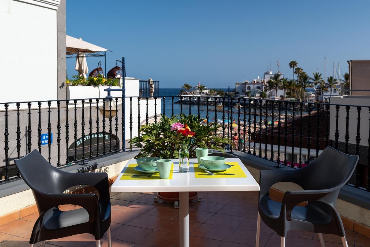 Edificio Playa Apartment Puerto De Mogan Bagian luar foto