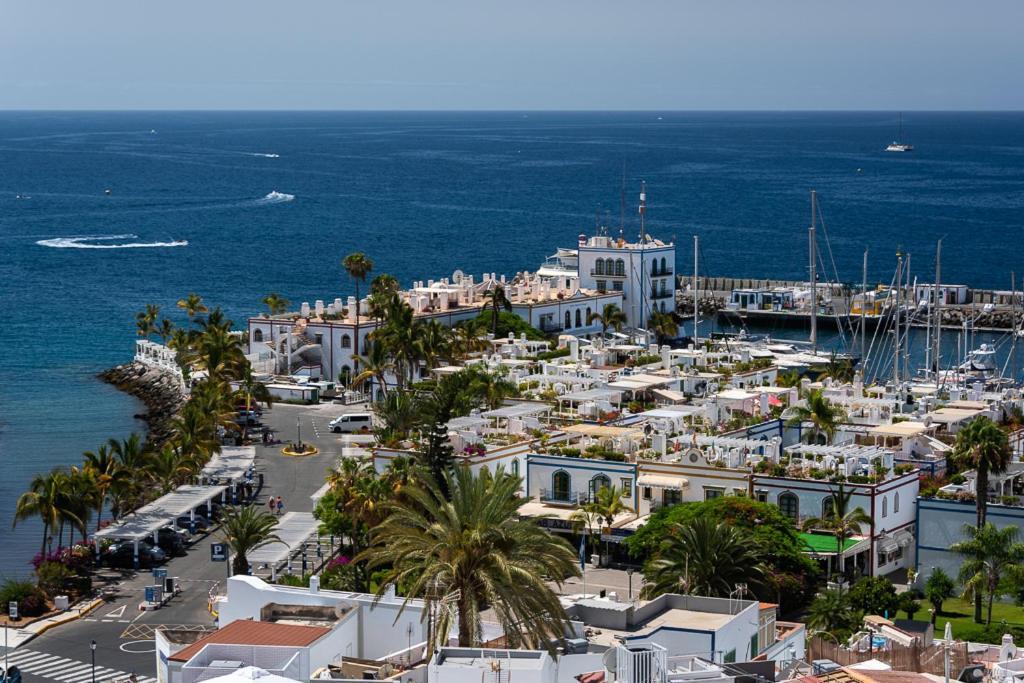 Edificio Playa Apartment Puerto De Mogan Bagian luar foto