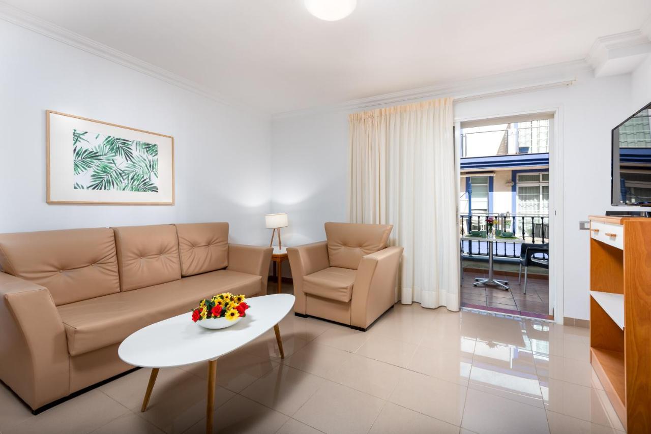 Edificio Playa Apartment Puerto De Mogan Bagian luar foto