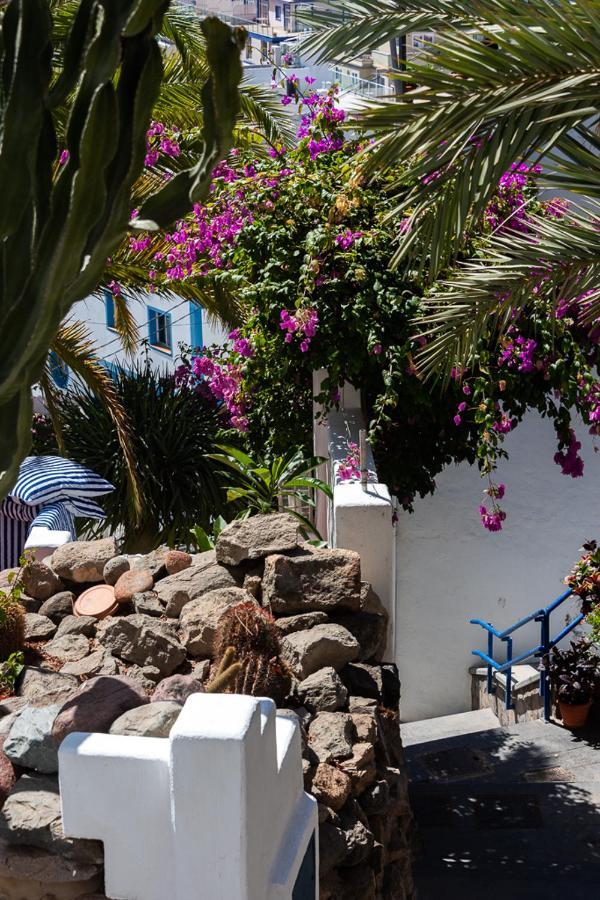 Edificio Playa Apartment Puerto De Mogan Bagian luar foto