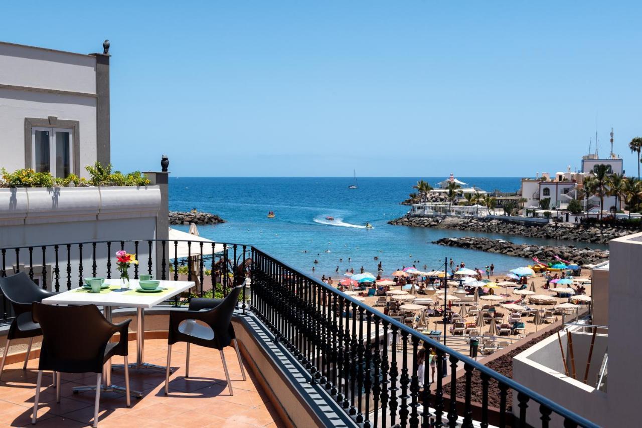 Edificio Playa Apartment Puerto De Mogan Bagian luar foto
