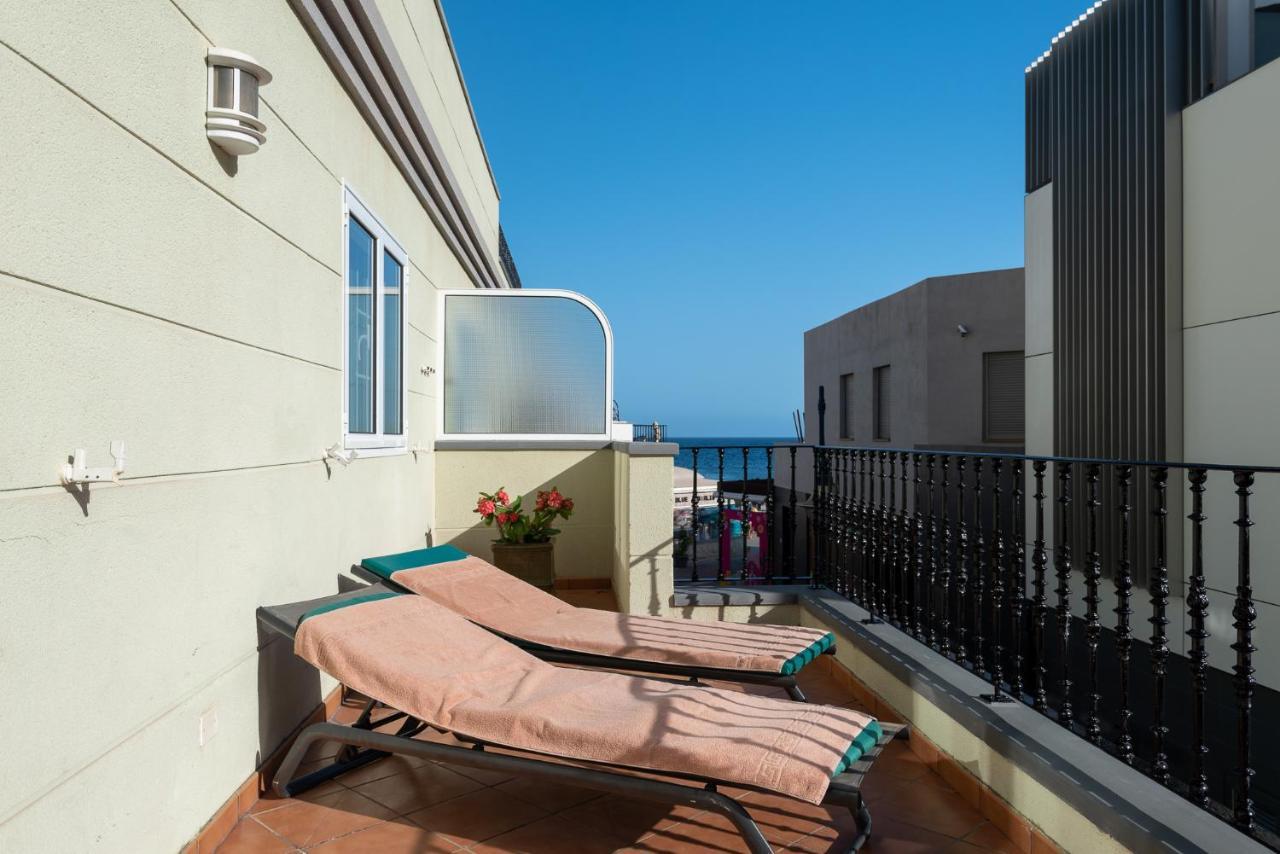Edificio Playa Apartment Puerto De Mogan Bagian luar foto