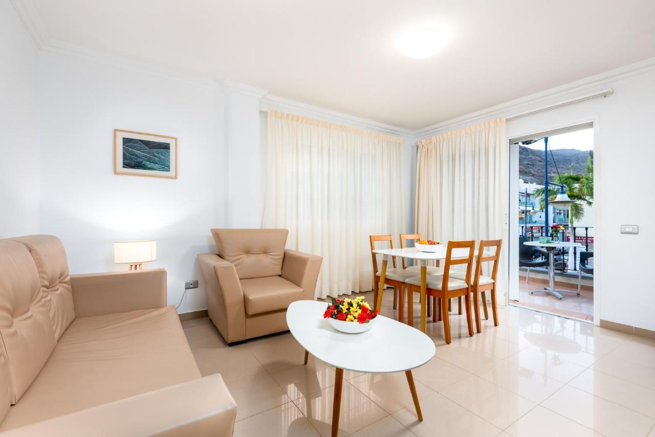 Edificio Playa Apartment Puerto De Mogan Bagian luar foto