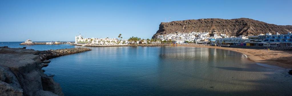Edificio Playa Apartment Puerto De Mogan Bagian luar foto