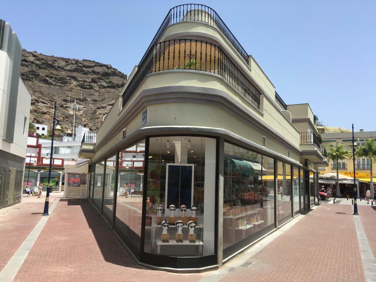 Edificio Playa Apartment Puerto De Mogan Bagian luar foto